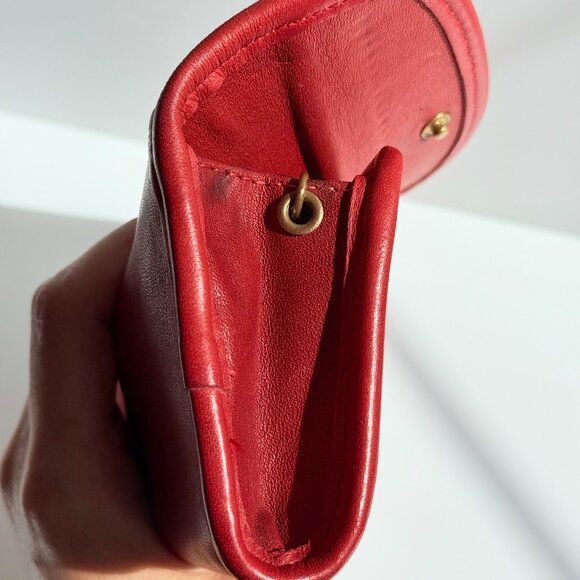 SOLD Vintage Coach Red Multifunction Wallet 7219 - Picture 14 of 14